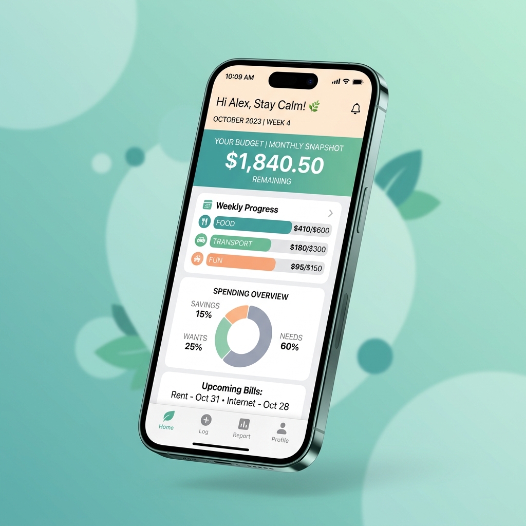 FocusNest: ADHD Budget Planner