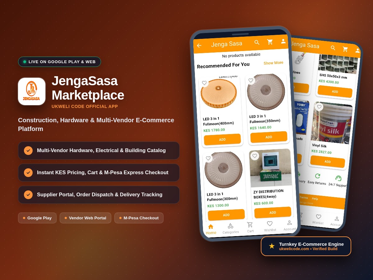 JengaSasa / Ukweli SME Marketplace
