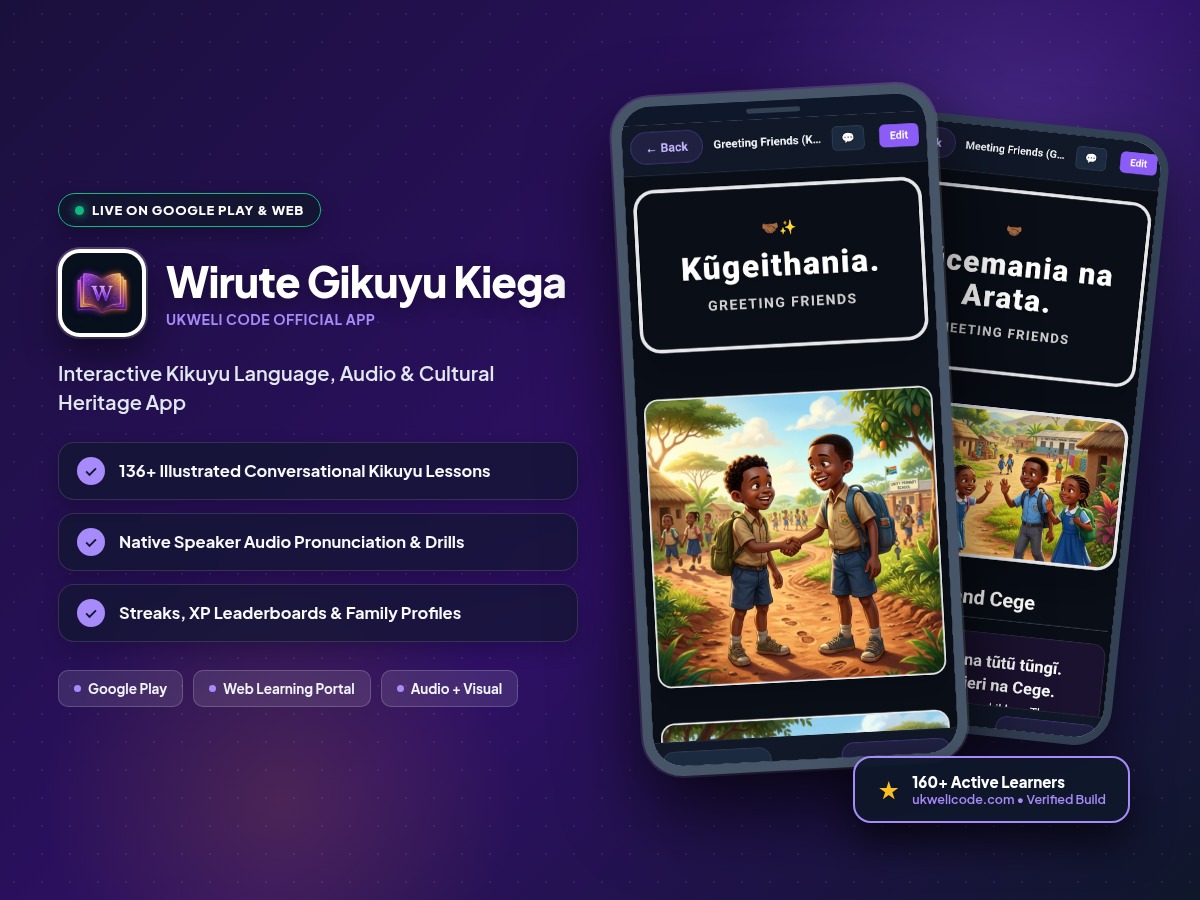 Wirute Gikuyu Kiega (Learn Kikuyu)